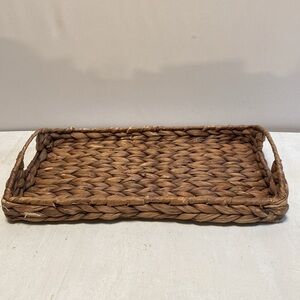 Vintage Woven Seagrass tray